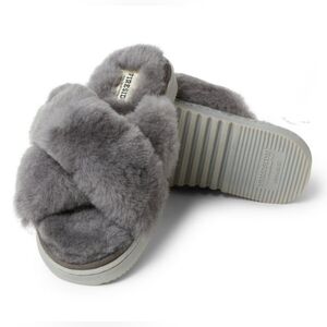 FIRESIDE Genuine Shearling Slippers for Women 8